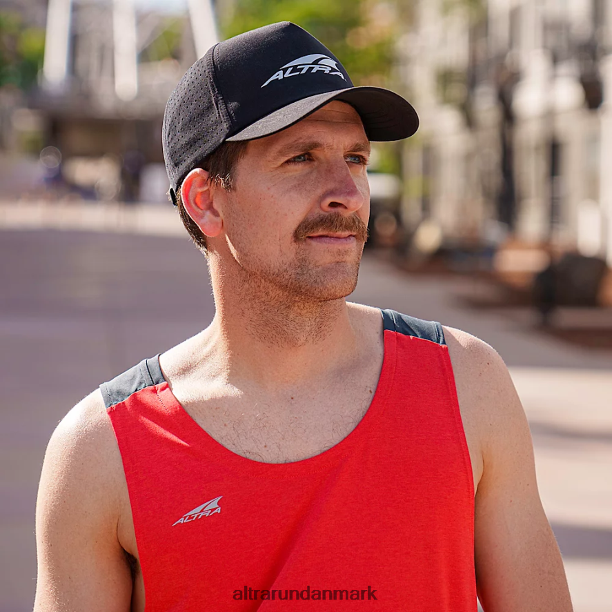 Kvinder sort trucker hat med logo 2J4ZN8181 Altra hatte