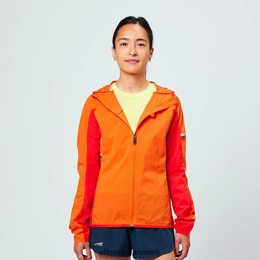 Kvinder rød/orange trail wind jakke 2J4ZN8168 Altra jakker og veste