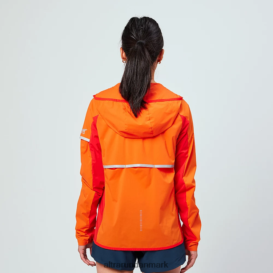 Kvinder rød/orange trail wind jakke 2J4ZN8168 Altra jakker og veste