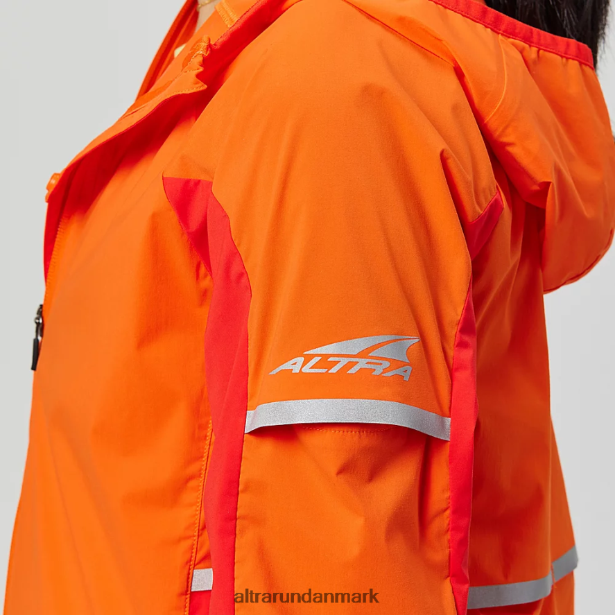 Kvinder rød/orange trail wind jakke 2J4ZN8168 Altra jakker og veste
