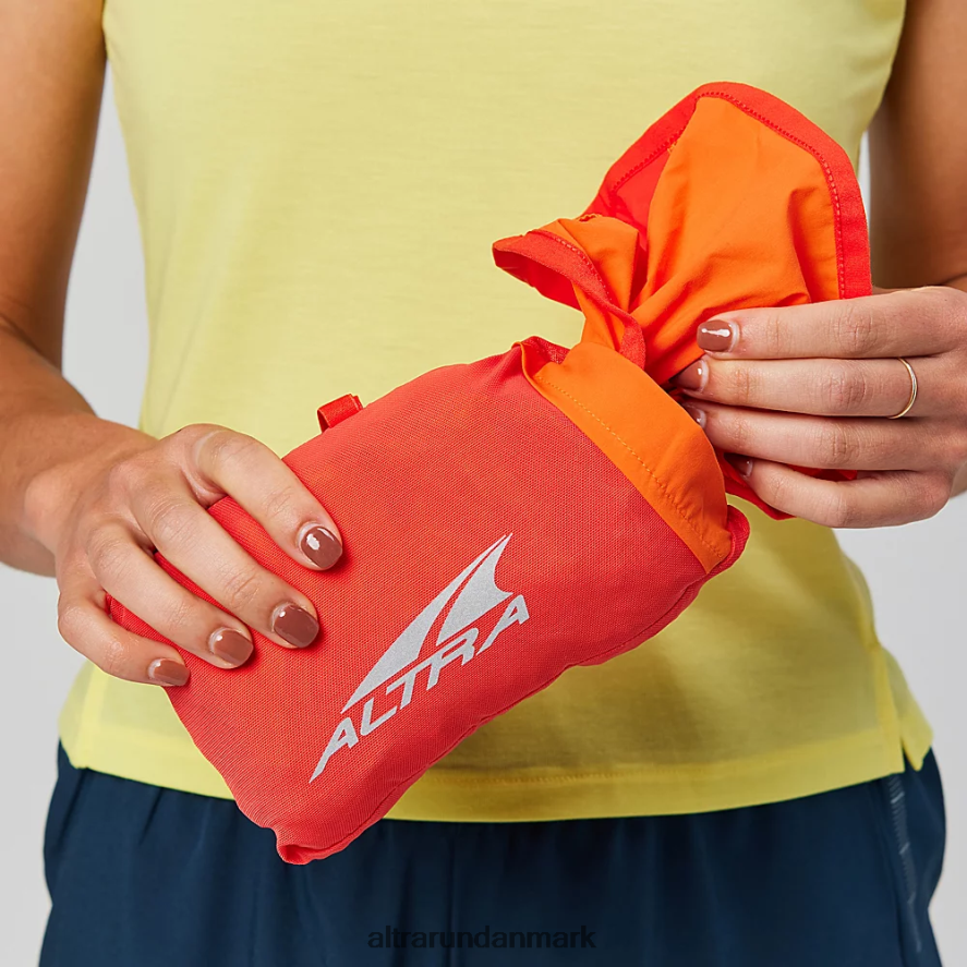 Kvinder rød/orange trail wind jakke 2J4ZN8168 Altra jakker og veste