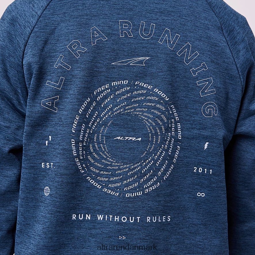 Kvinder flåde løb uden regler hættetrøje 2J4ZN8140 Altra toppe