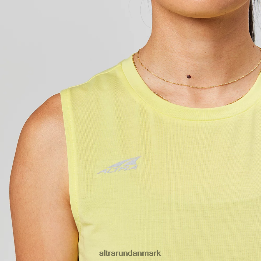 Kvinder gul trail tanktop 2J4ZN8118 Altra toppe