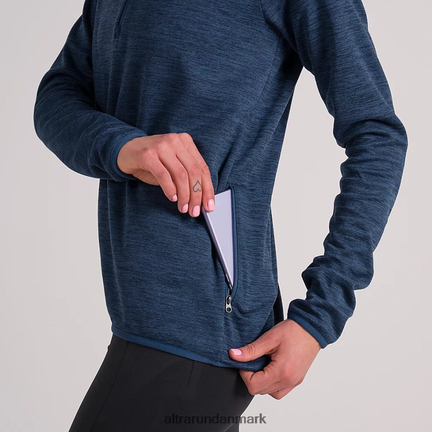 Kvinder månebelyst havlyng kerne pullover med 1/2 lynlås 2J4ZN8143 Altra toppe