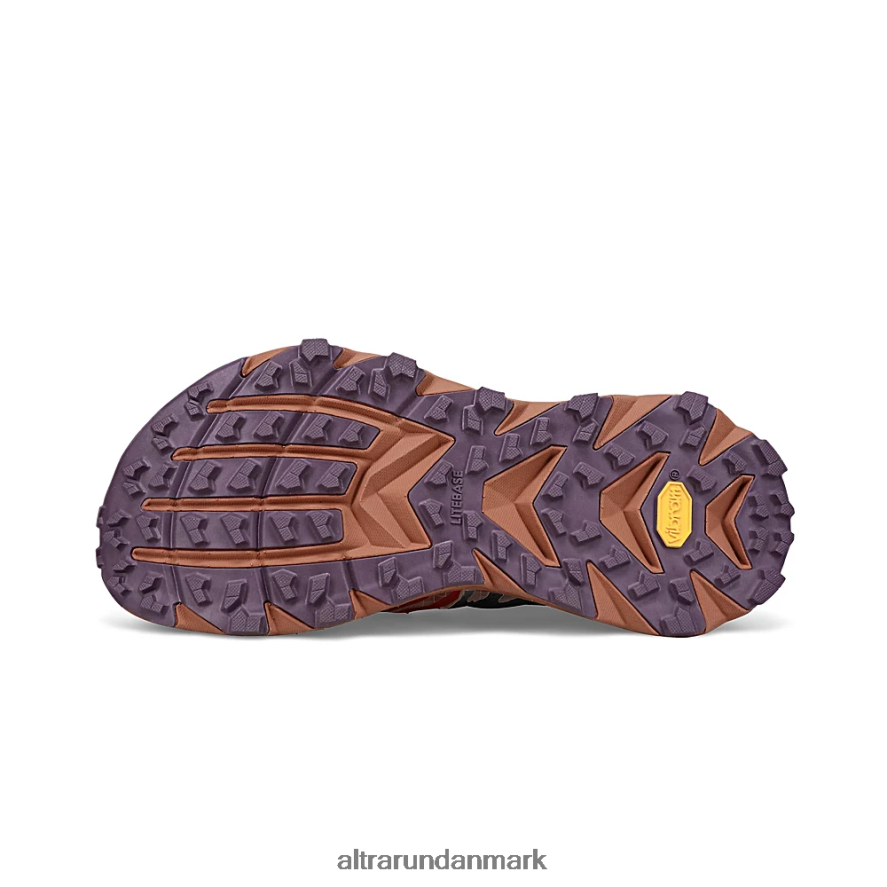 Kvinder rødbrune klokker mont blanc boa 2J4ZN828 Altra trail sko