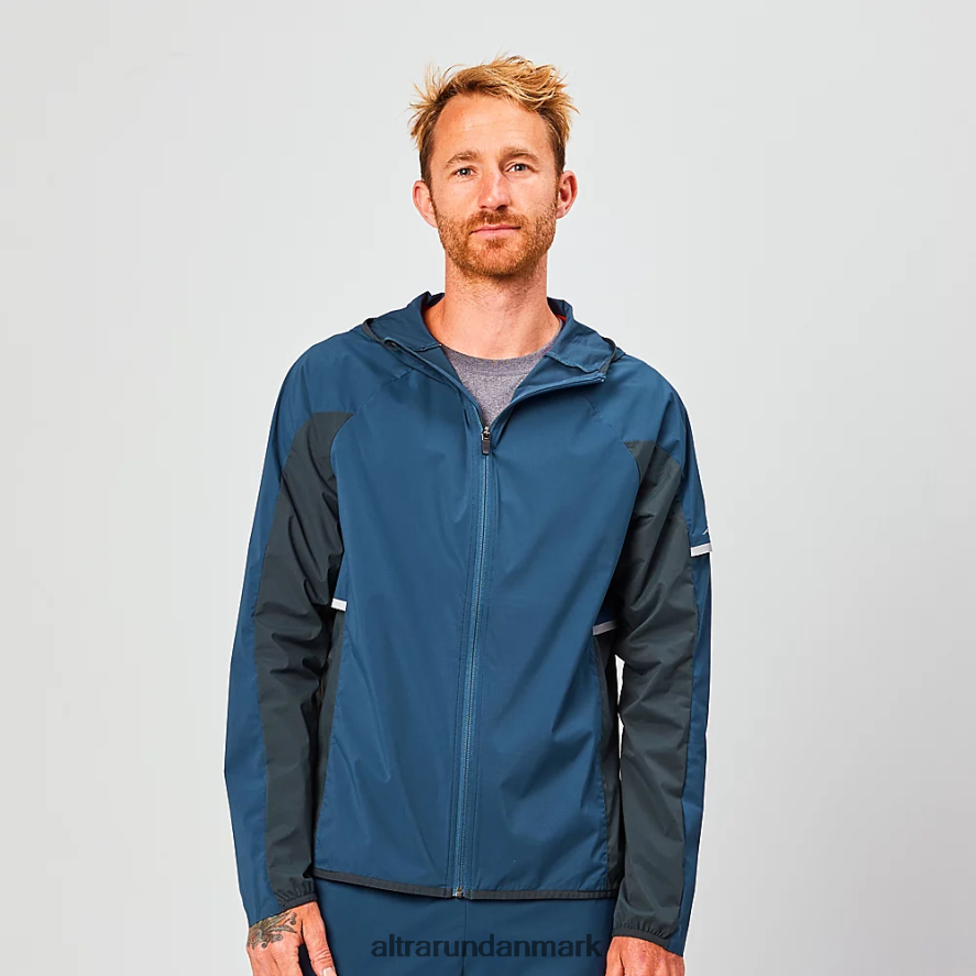 Mænd flåde trail wind jakke 2J4ZN8337 Altra jakker og veste