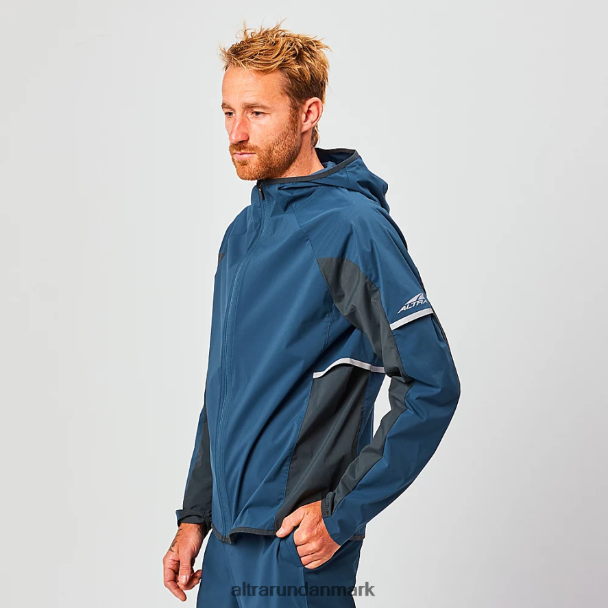 Mænd flåde trail wind jakke 2J4ZN8337 Altra jakker og veste