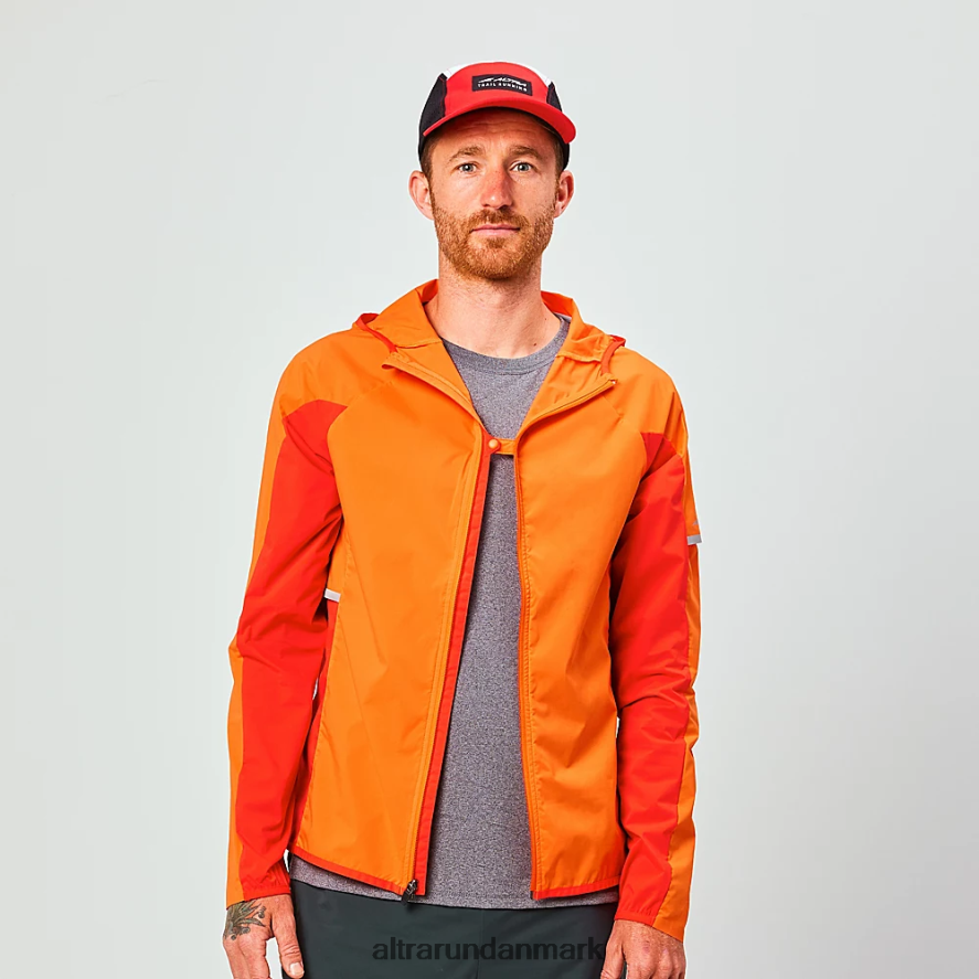 Mænd rød/orange trail wind jakke 2J4ZN8336 Altra jakker og veste