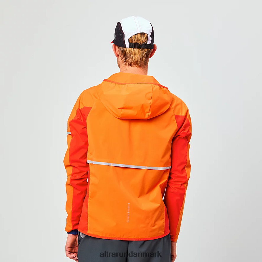 Mænd rød/orange trail wind jakke 2J4ZN8336 Altra jakker og veste