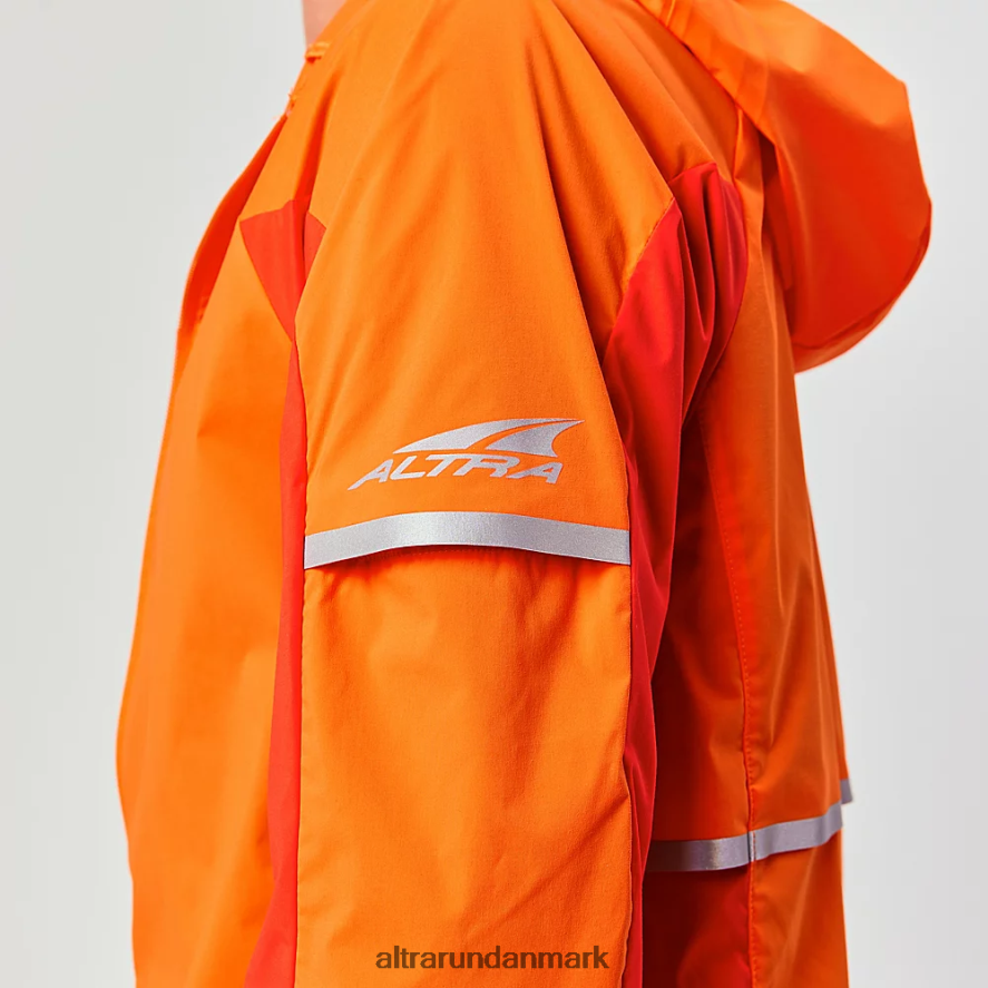Mænd rød/orange trail wind jakke 2J4ZN8336 Altra jakker og veste