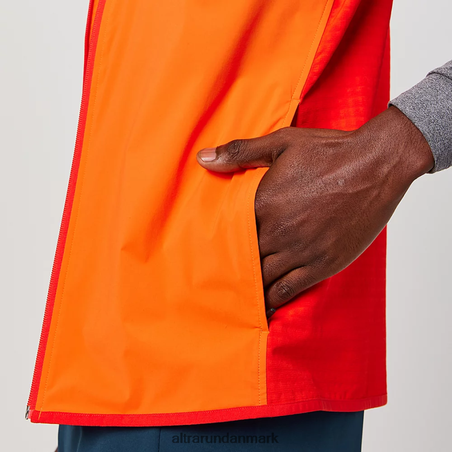 Mænd rød trailvindvest 2J4ZN8335 Altra jakker og veste