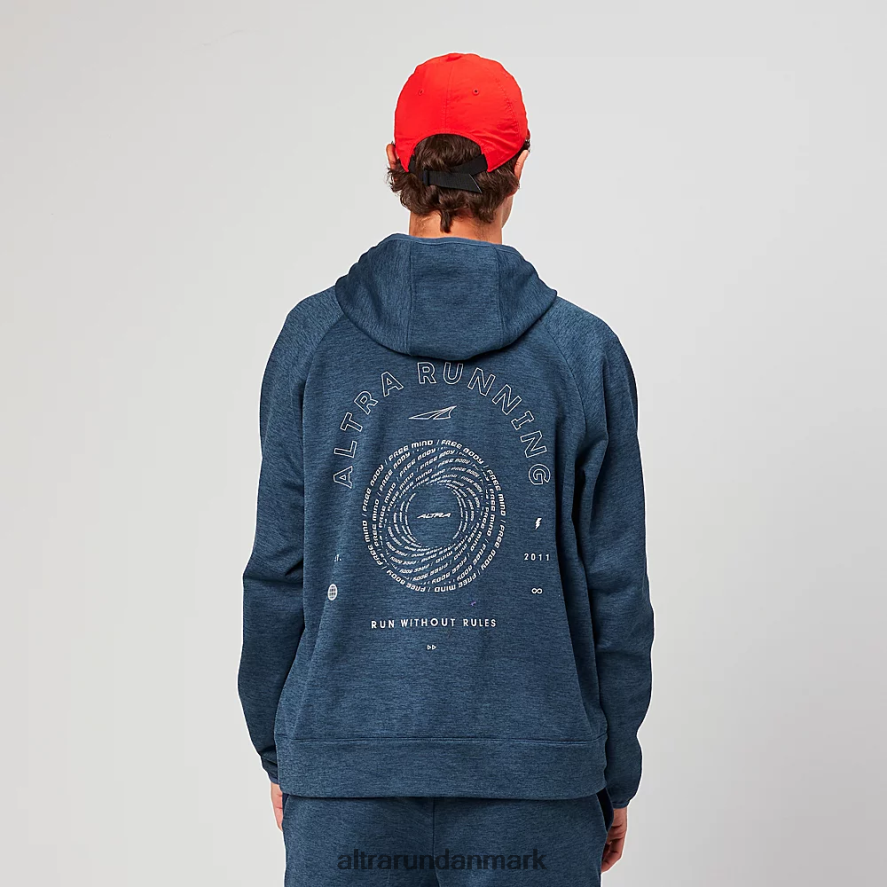 Mænd flåde løb uden regler hættetrøje 2J4ZN8316 Altra toppe