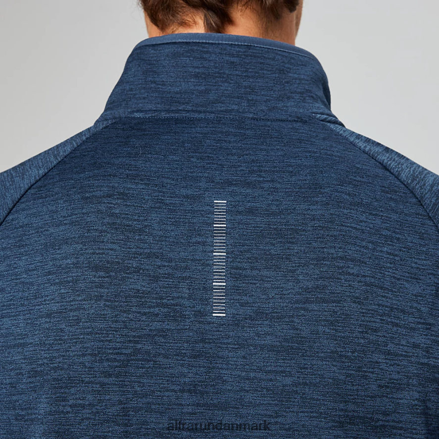 Mænd månelys havblå kerne pullover med 1/2 lynlås 2J4ZN8321 Altra toppe