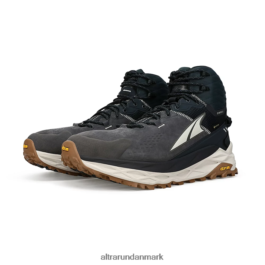 Mænd sort/grå olympus 5 vandretur midt gtx 2J4ZN8226 Altra trail sko